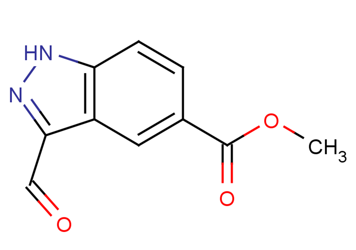 methyl 3-formyl-1H-indazole-5-carboxylate