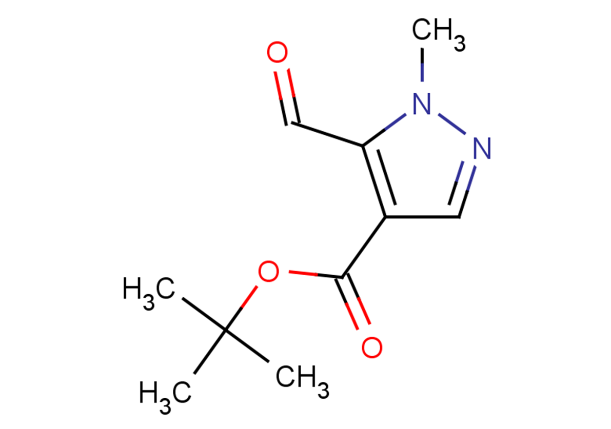 tert-butyl 5-formyl-1-methyl-1H-pyrazole-4-carboxylate