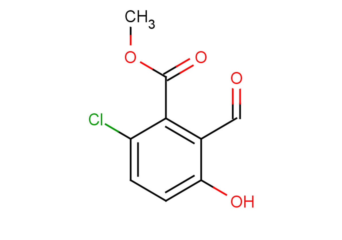 methyl 6-chloro-2-formyl-3-hydroxybenzoate
