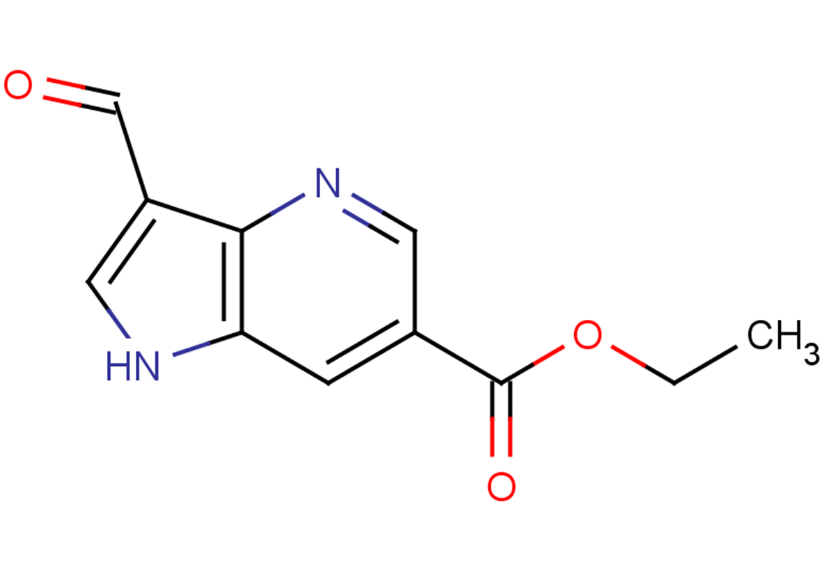 ethyl 3-formyl-1H-pyrrolo[3,2-b]pyridine-6-carboxylate