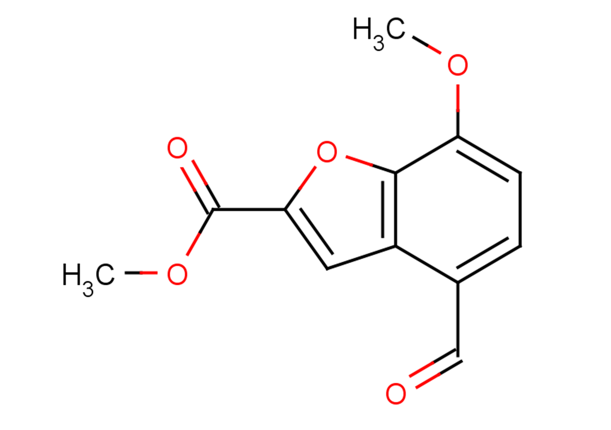 methyl 4-formyl-7-methoxy-1-benzofuran-2-carboxylate