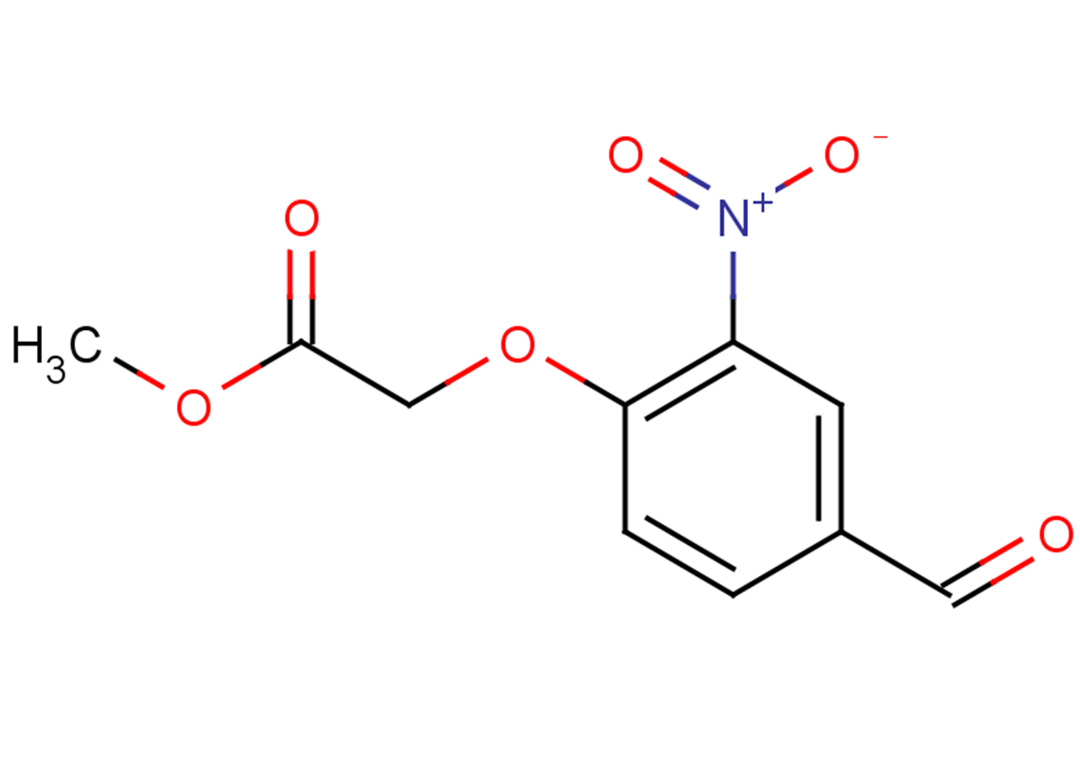 methyl 2-(4-formyl-2-nitrophenoxy)acetate