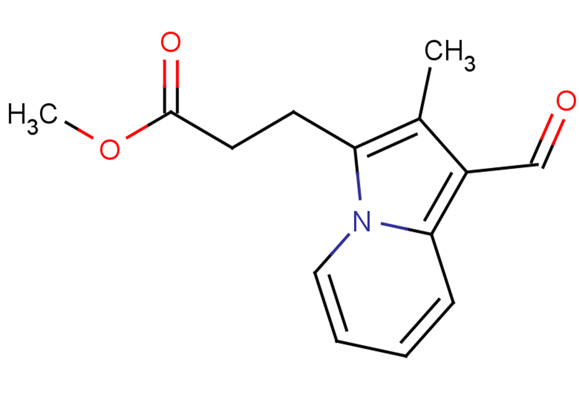 methyl 3-(1-formyl-2-methylindolizin-3-yl)propanoate