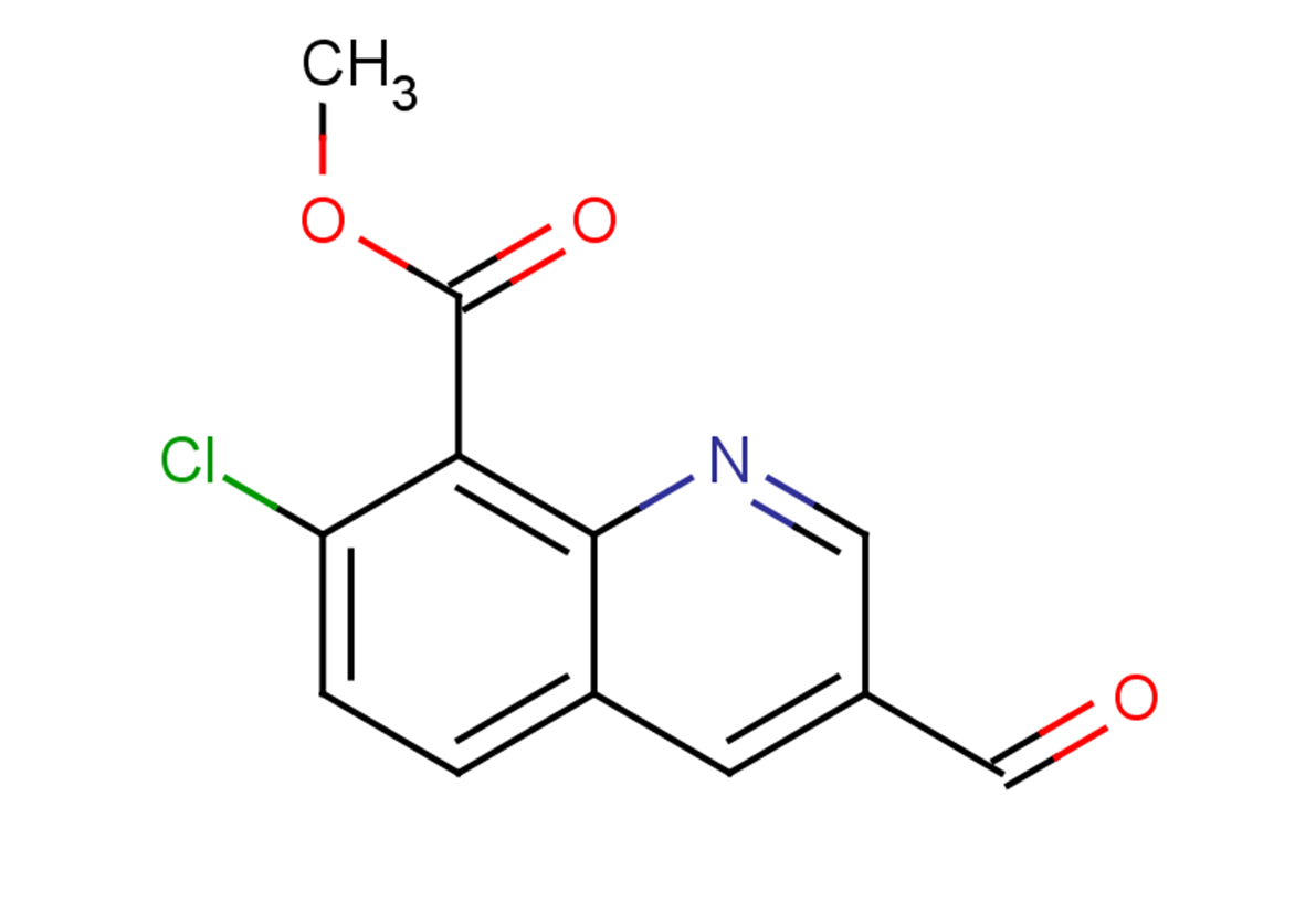 methyl 7-chloro-3-formylquinoline-8-carboxylate