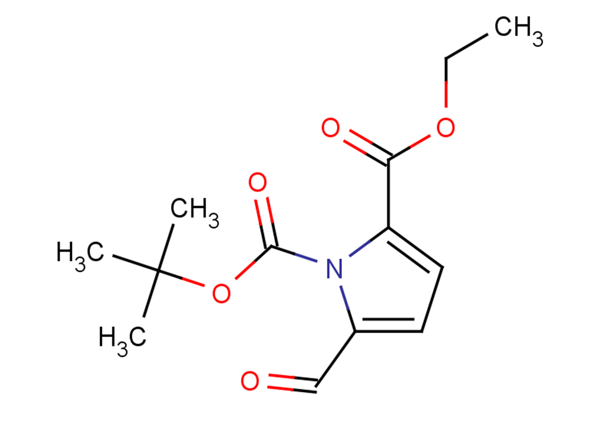1-tert-butyl 2-ethyl 5-formyl-1H-pyrrole-1,2-dicarboxylate