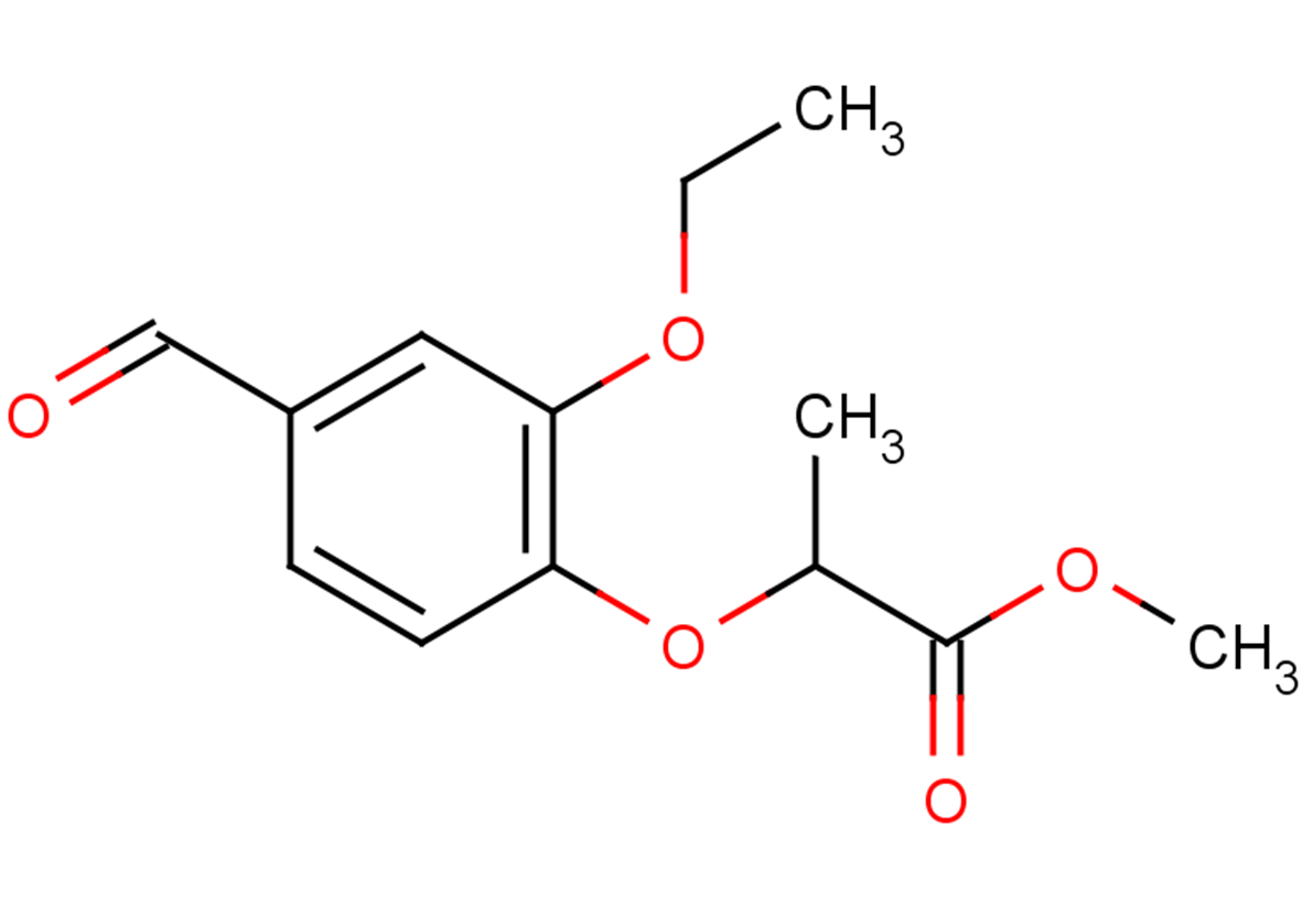 methyl 2-(2-ethoxy-4-formylphenoxy)propanoate