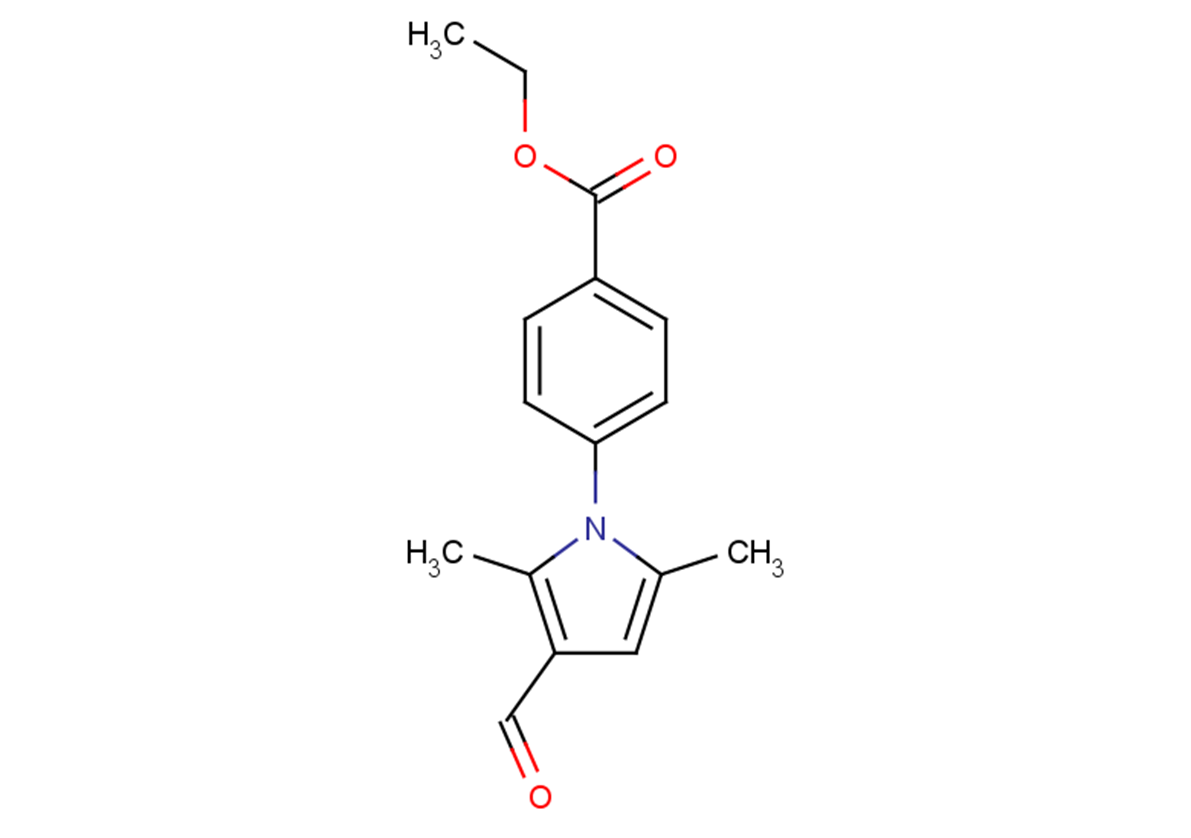 ethyl 4-(3-formyl-2,5-dimethyl-1H-pyrrol-1-yl)benzoate
