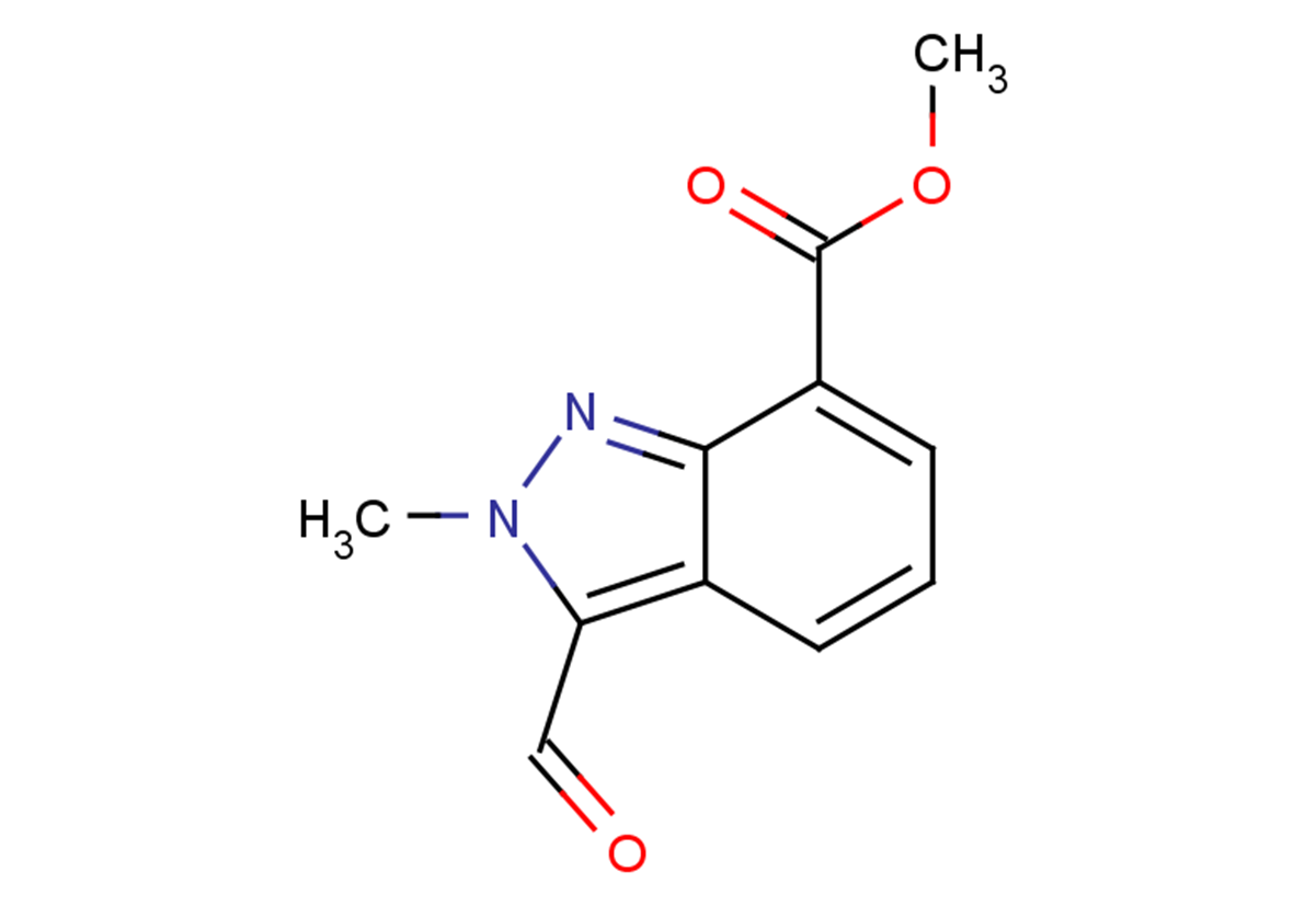 methyl 3-formyl-2-methyl-2H-indazole-7-carboxylate