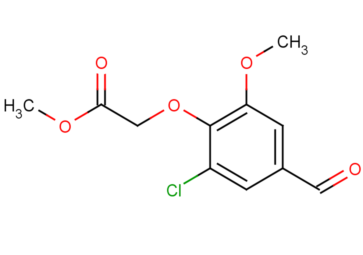 methyl 2-(2-chloro-4-formyl-6-methoxyphenoxy)acetate