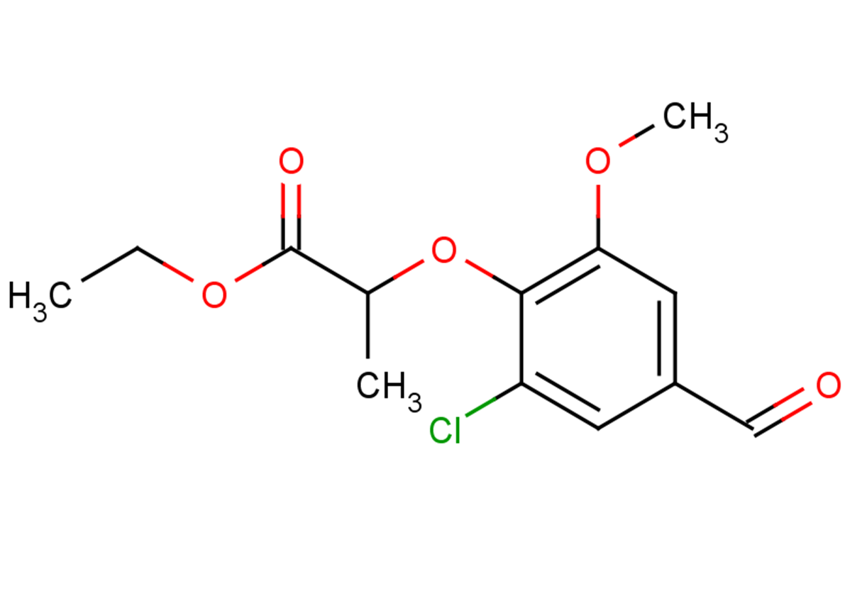 ethyl 2-(2-chloro-4-formyl-6-methoxyphenoxy)propanoate