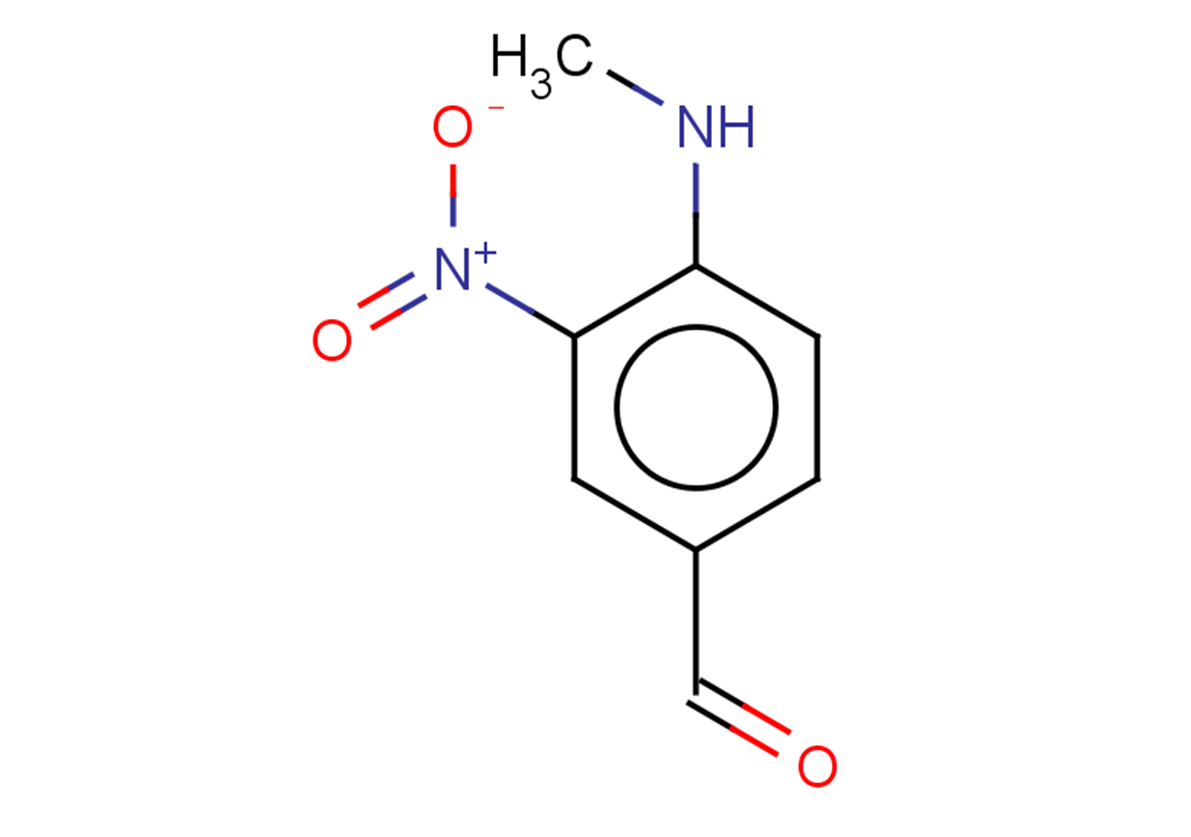 4-(methylamino)-3-nitrobenzaldehyde