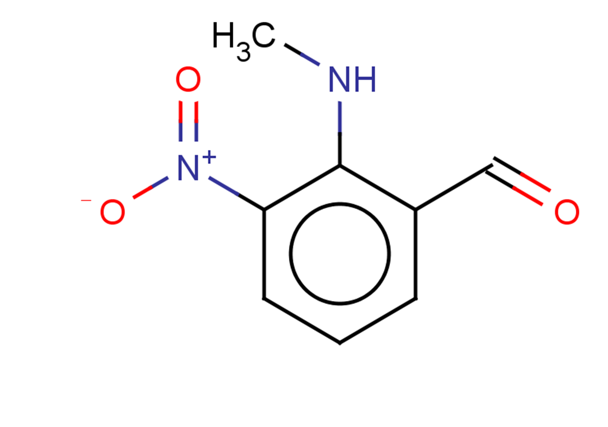 2-(methylamino)-3-nitrobenzaldehyde
