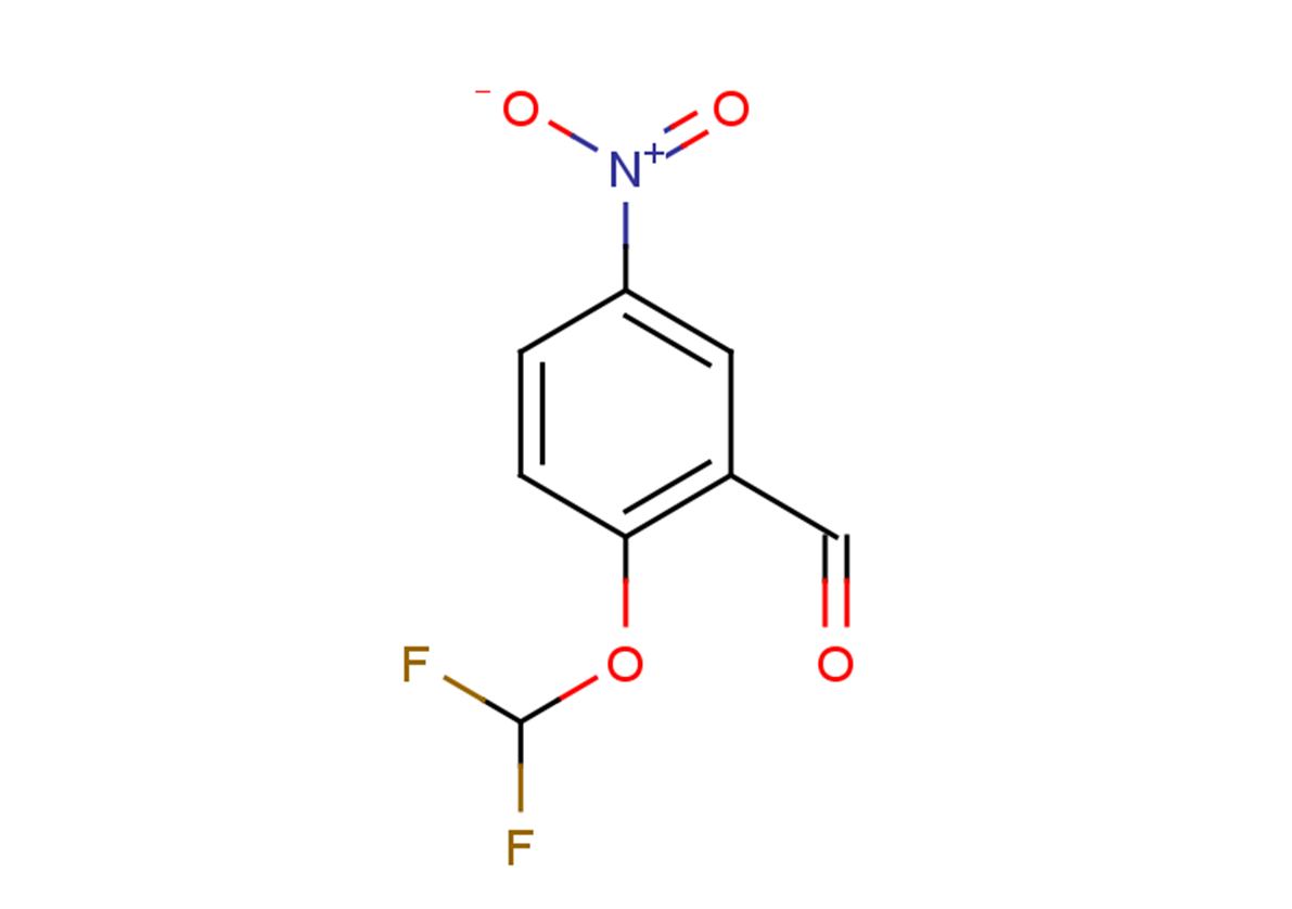 2-(difluoromethoxy)-5-nitrobenzaldehyde