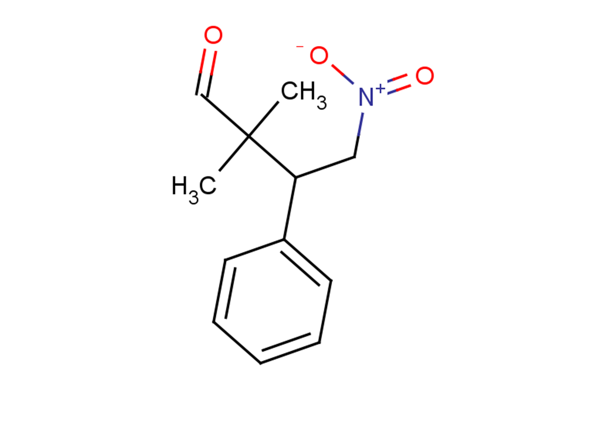 2,2-dimethyl-4-nitro-3-phenylbutanal