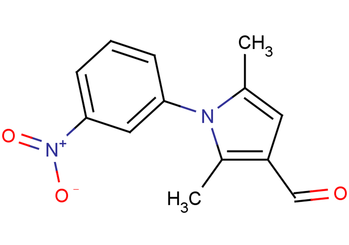 2,5-dimethyl-1-(3-nitrophenyl)-1H-pyrrole-3-carbaldehyde