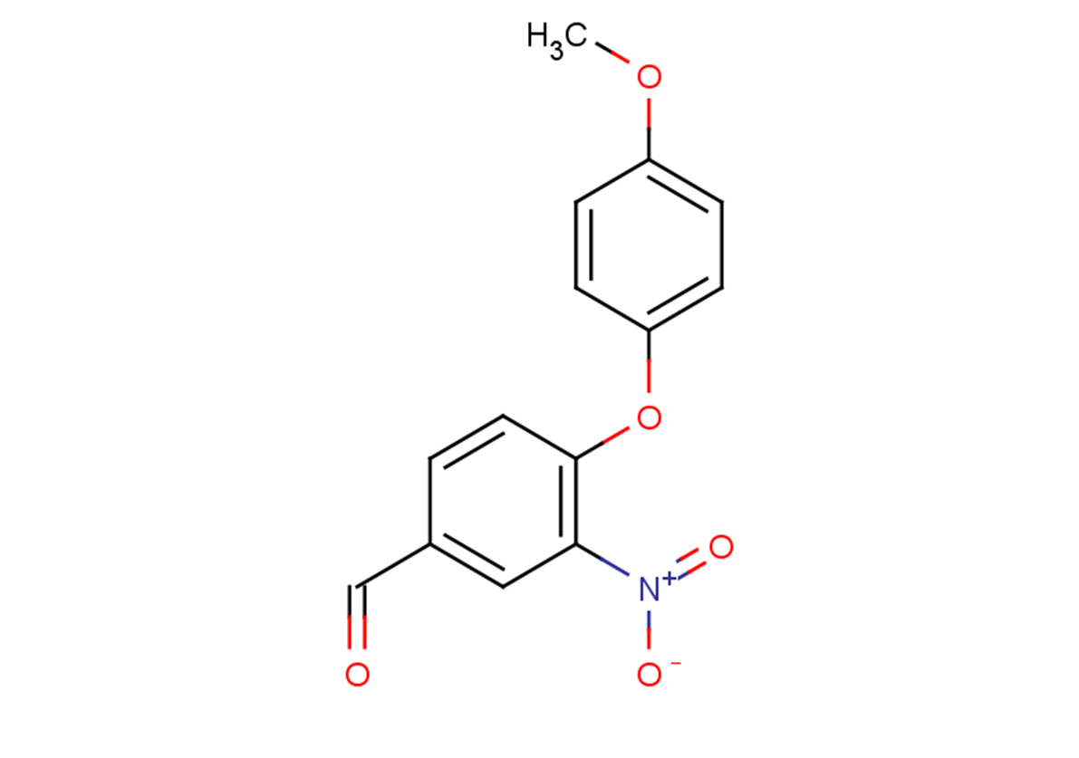 4-(4-methoxyphenoxy)-3-nitrobenzaldehyde