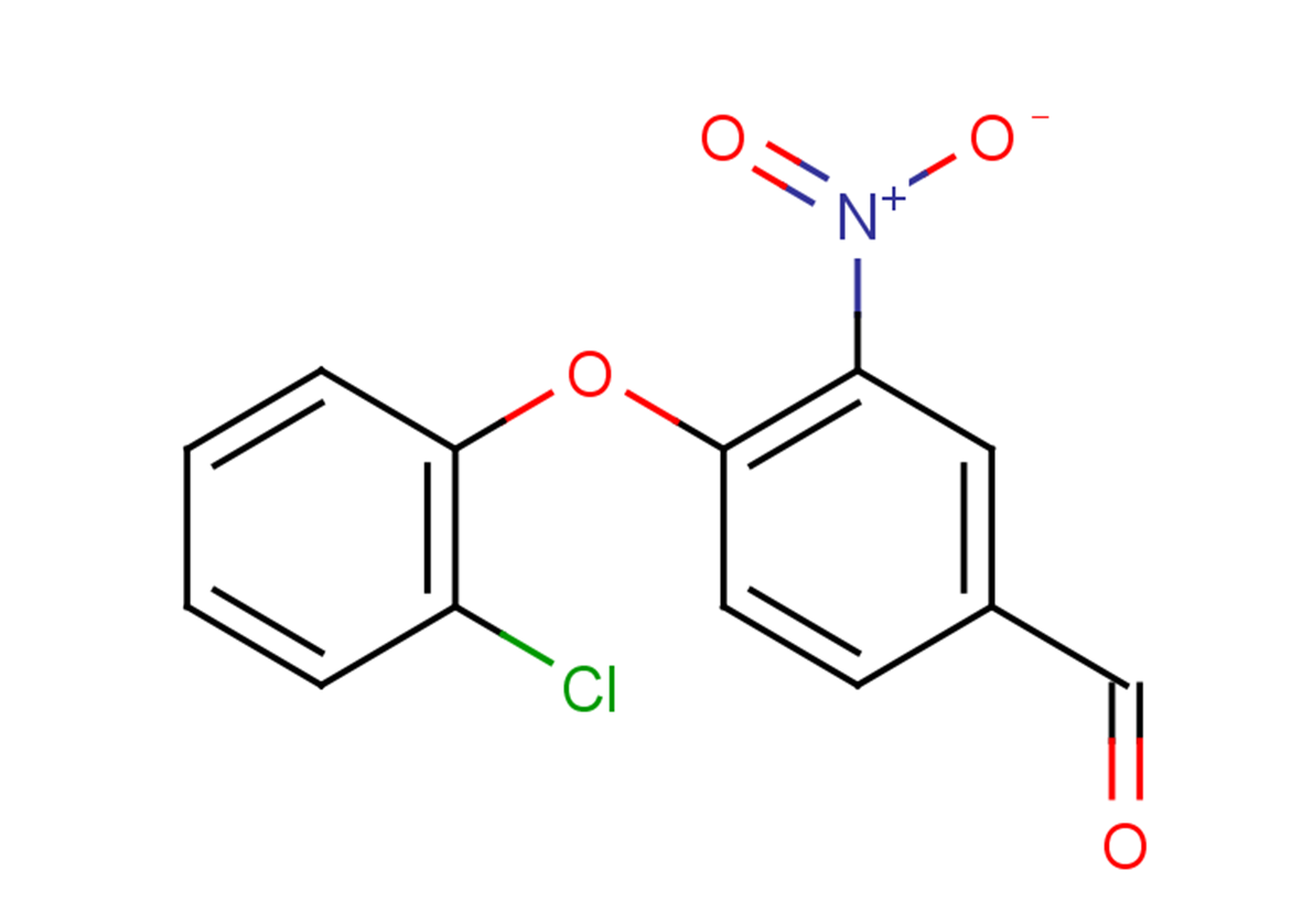 4-(2-chlorophenoxy)-3-nitrobenzaldehyde