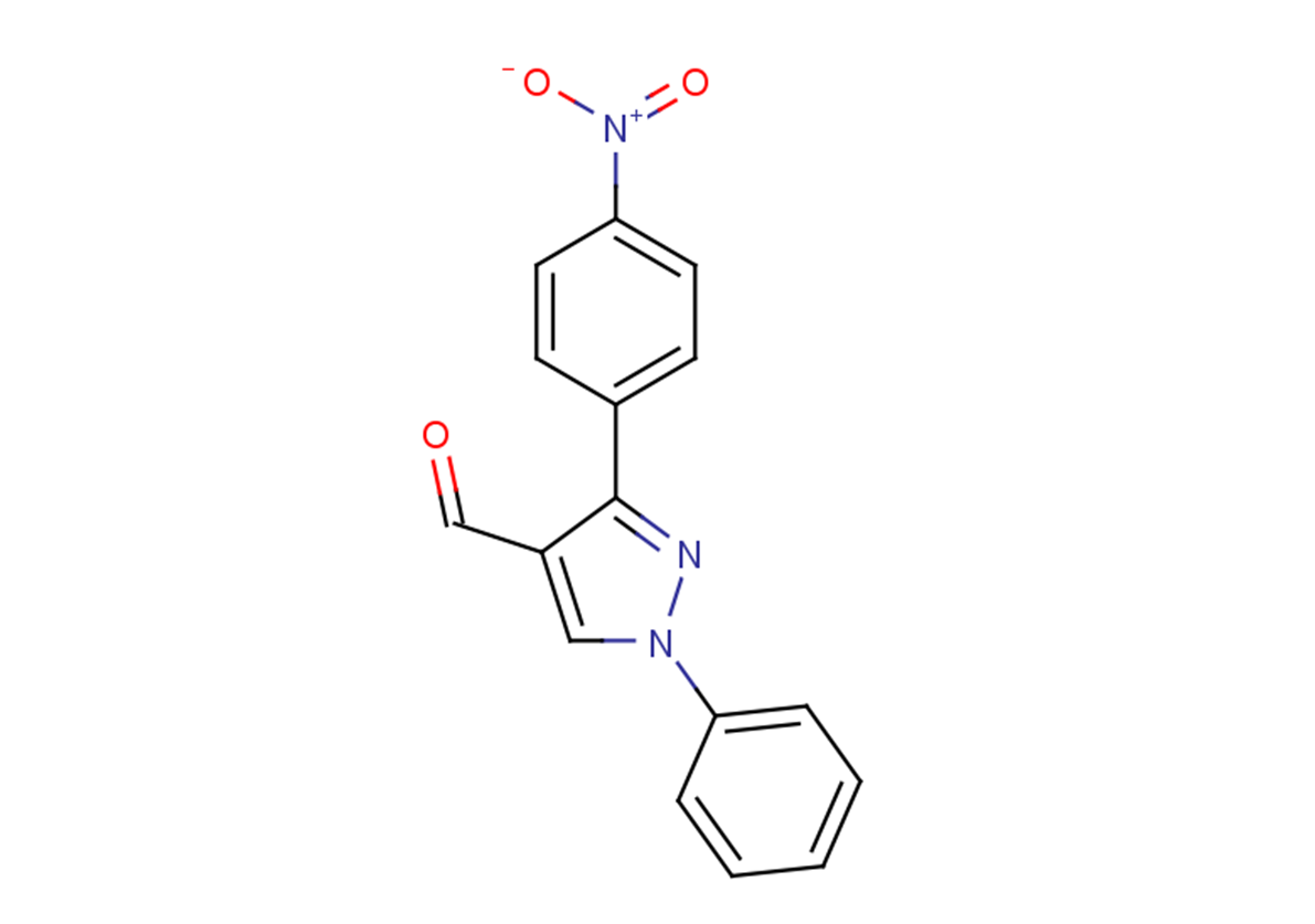 3-(4-nitrophenyl)-1-phenyl-1H-pyrazole-4-carbaldehyde