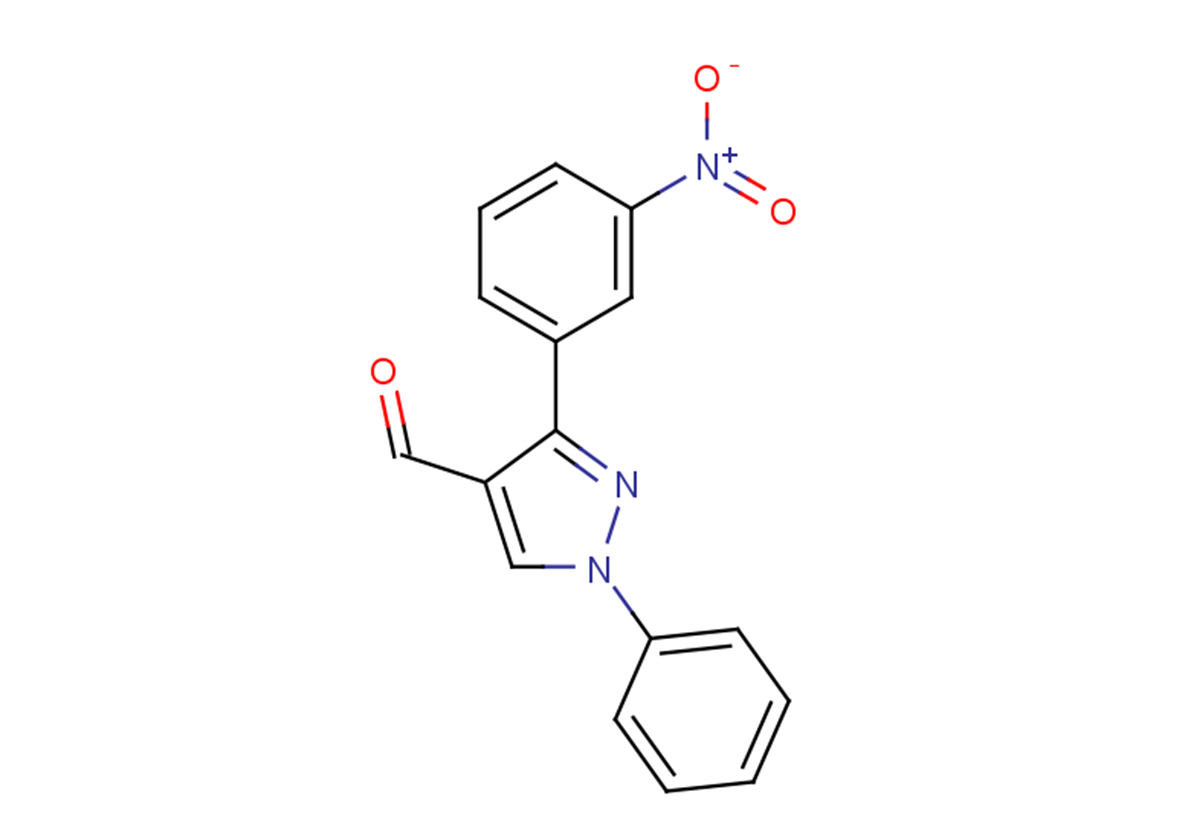 3-(3-nitrophenyl)-1-phenyl-1H-pyrazole-4-carbaldehyde