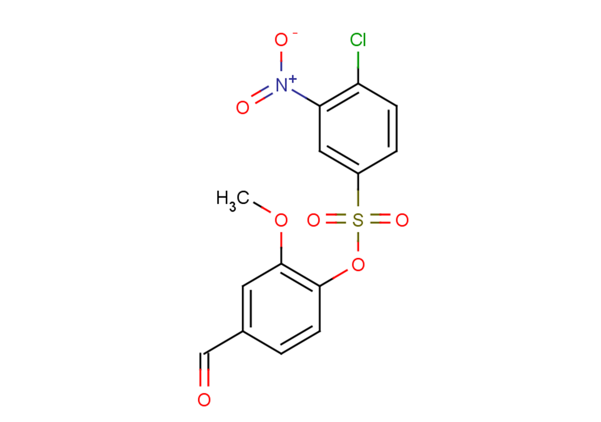 4-formyl-2-methoxyphenyl 4-chloro-3-nitrobenzene-1-sulfonate
