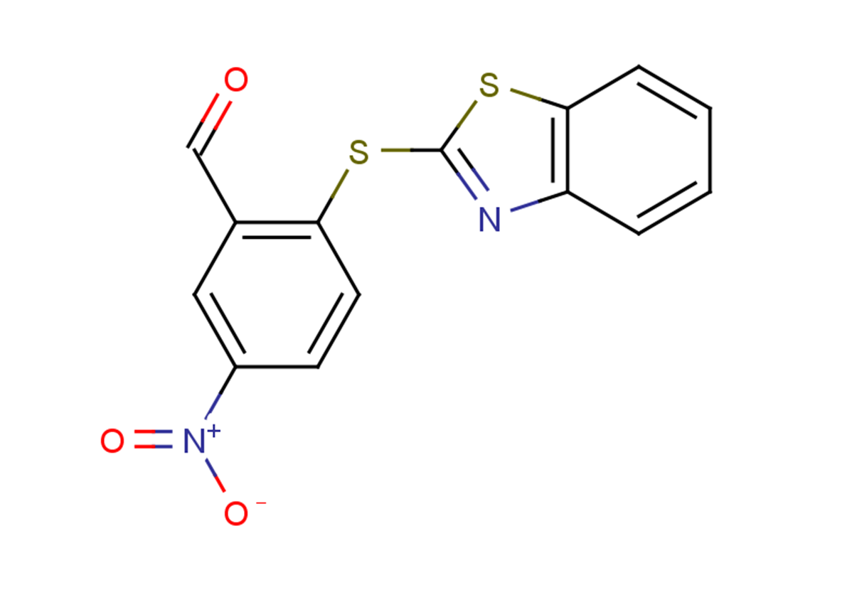 2-(1,3-benzothiazol-2-ylsulfanyl)-5-nitrobenzaldehyde