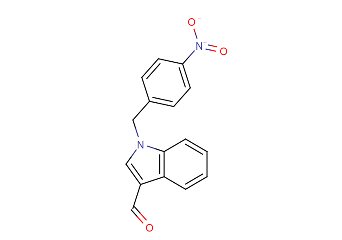 1-[(4-nitrophenyl)methyl]-1H-indole-3-carbaldehyde