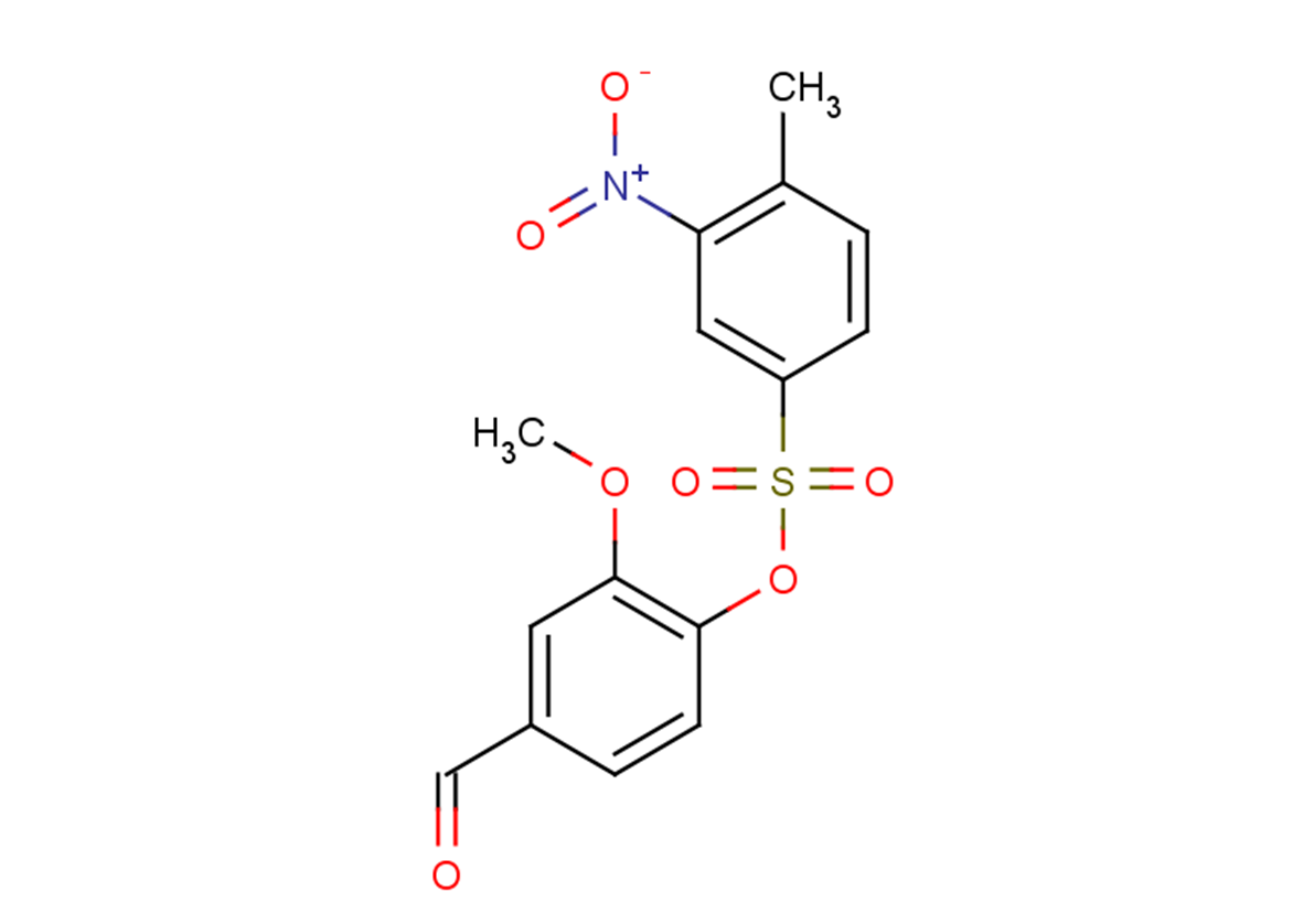 4-formyl-2-methoxyphenyl 4-methyl-3-nitrobenzene-1-sulfonate