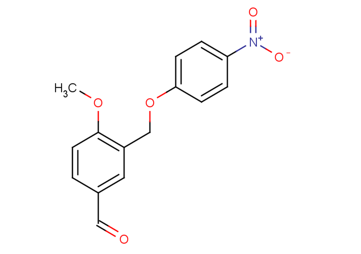 4-methoxy-3-(4-nitrophenoxymethyl)benzaldehyde