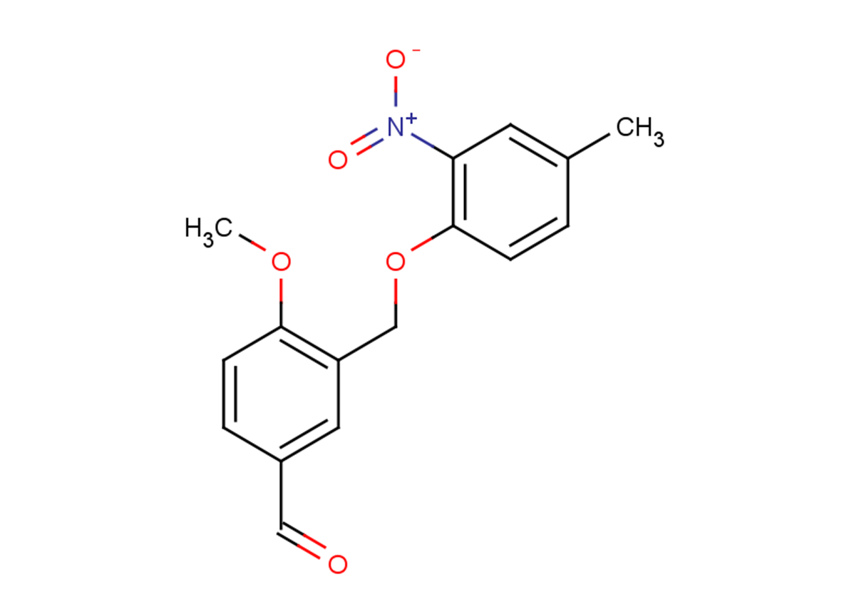 4-methoxy-3-(4-methyl-2-nitrophenoxymethyl)benzaldehyde