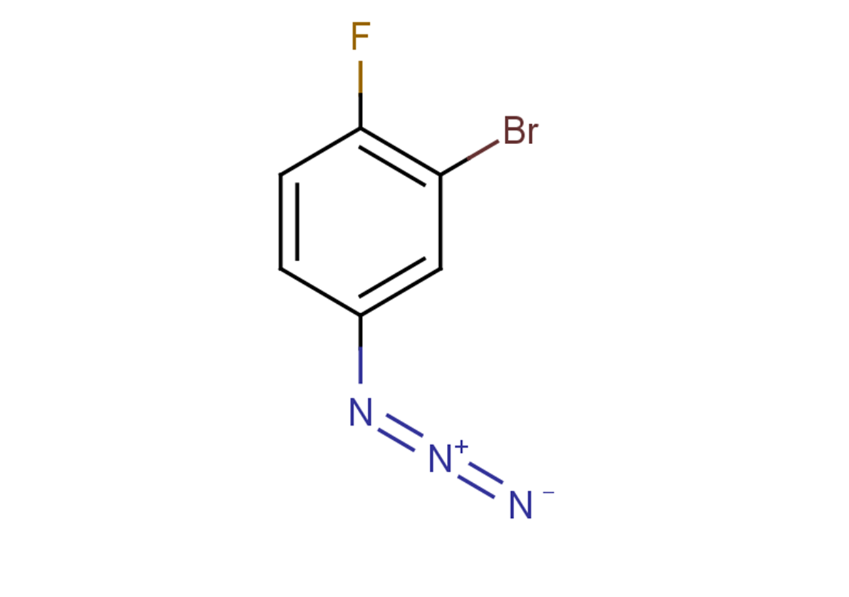 4-azido-2-bromo-1-fluorobenzene