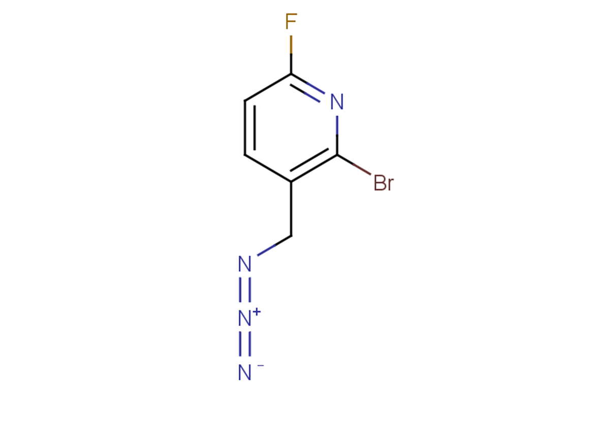 3-(azidomethyl)-2-bromo-6-fluoropyridine