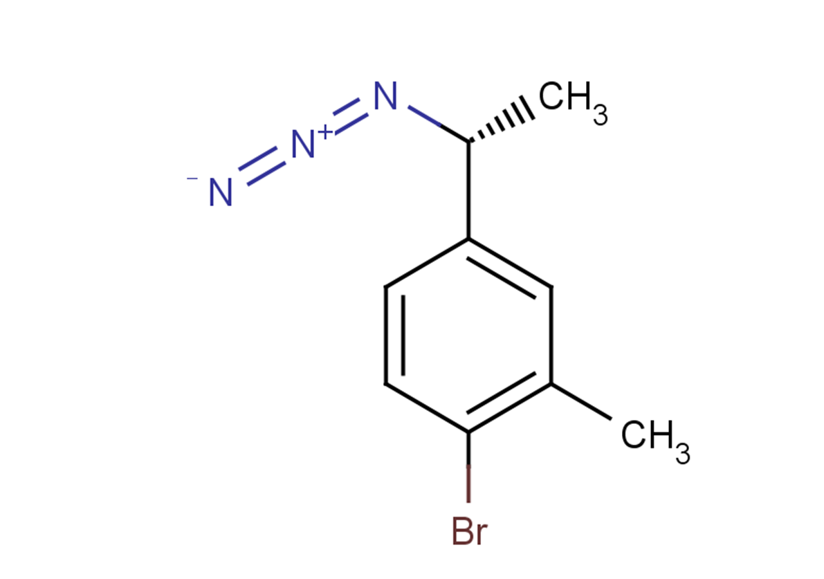 4-[(1R)-1-azidoethyl]-1-bromo-2-methylbenzene