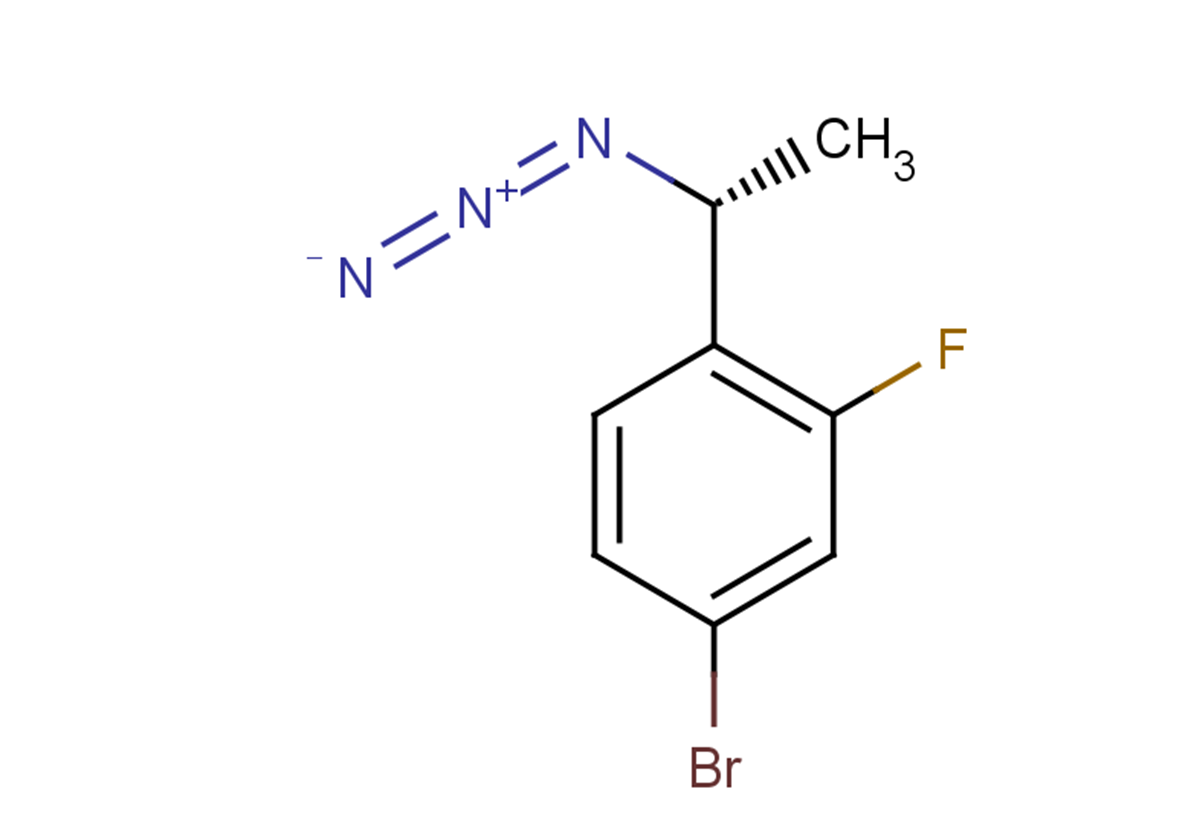 1-[(1R)-1-azidoethyl]-4-bromo-2-fluorobenzene