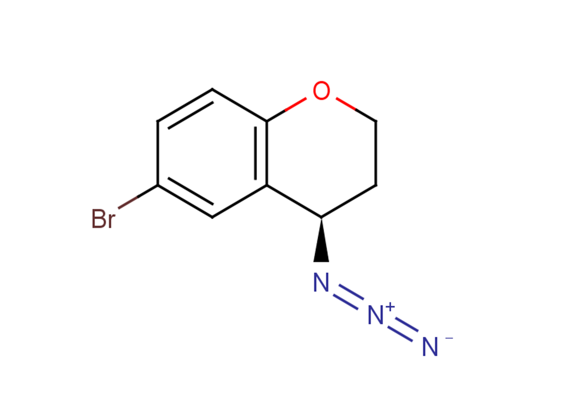 (4R)-4-azido-6-bromo-3,4-dihydro-2H-1-benzopyran