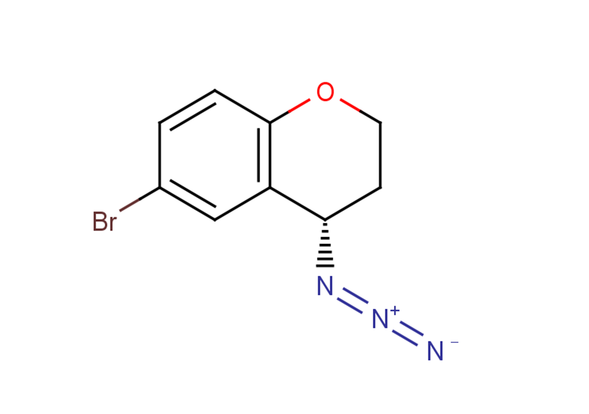 (4S)-4-azido-6-bromo-3,4-dihydro-2H-1-benzopyran