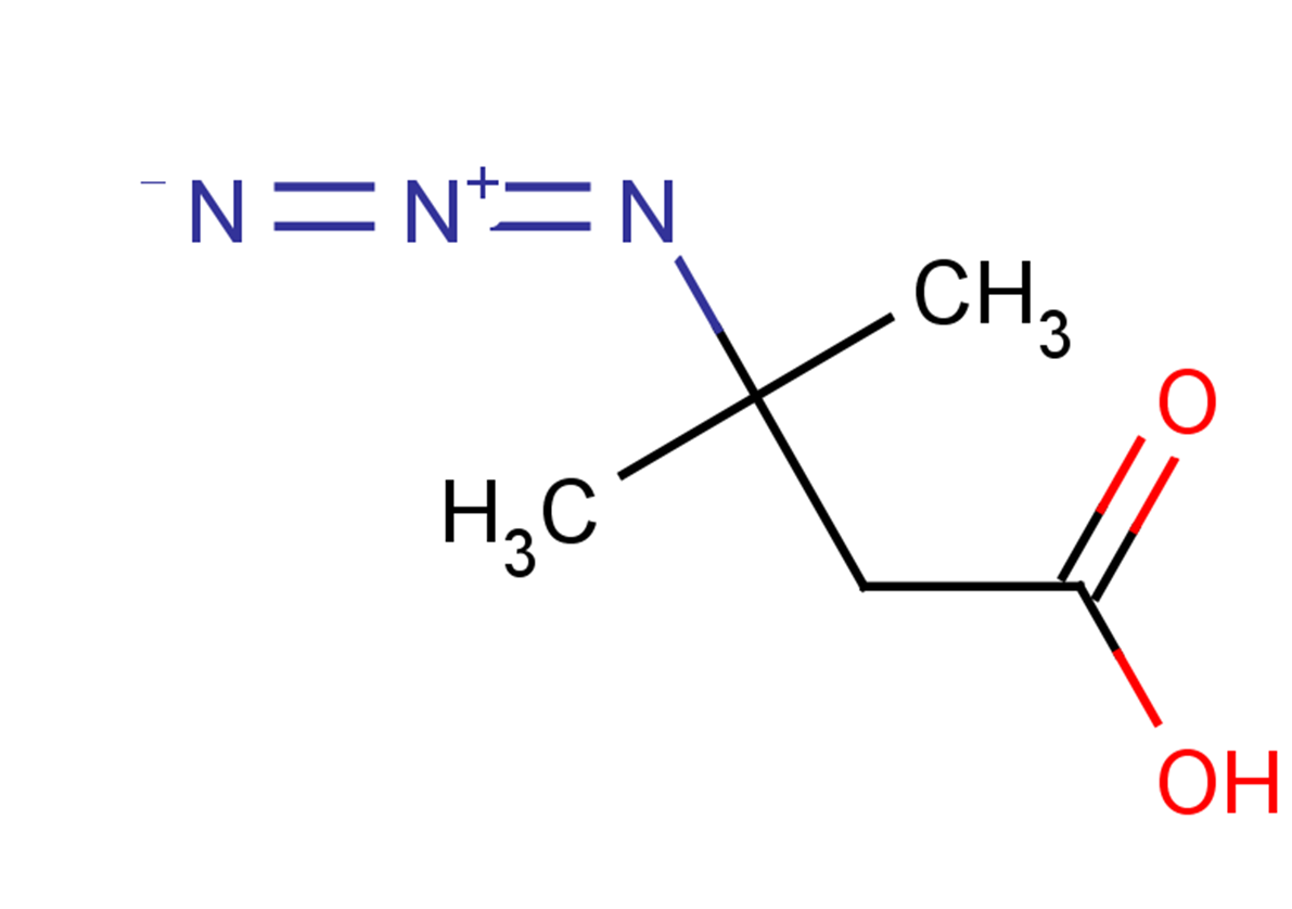 3-azido-3-methylbutanoic acid