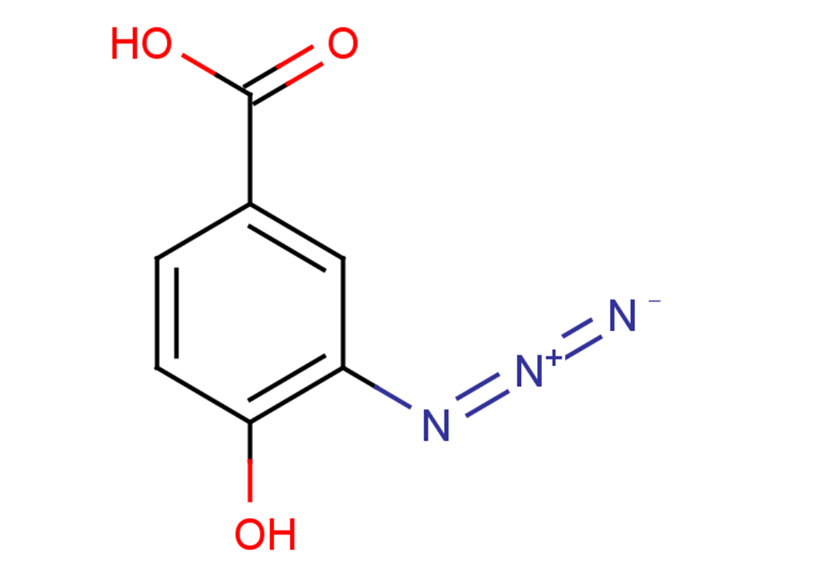 3-azido-4-hydroxybenzoic acid