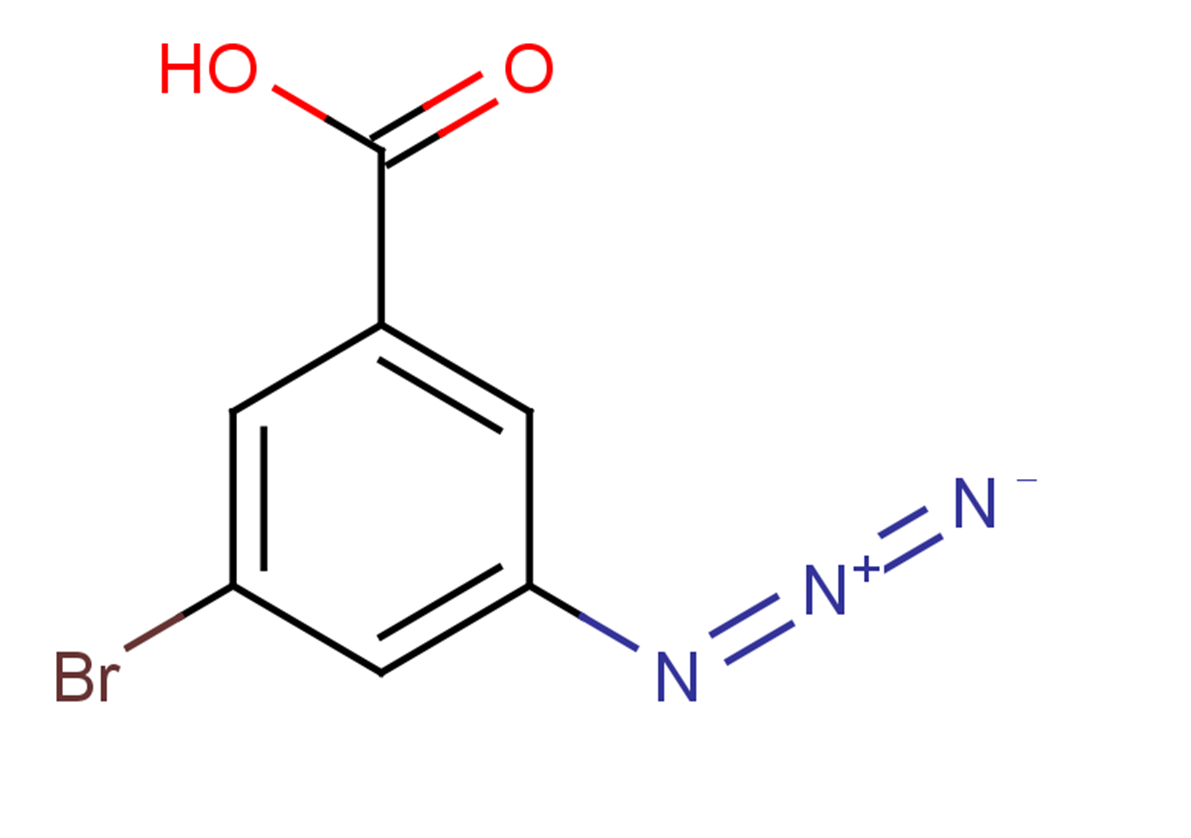 3-azido-5-bromobenzoic acid