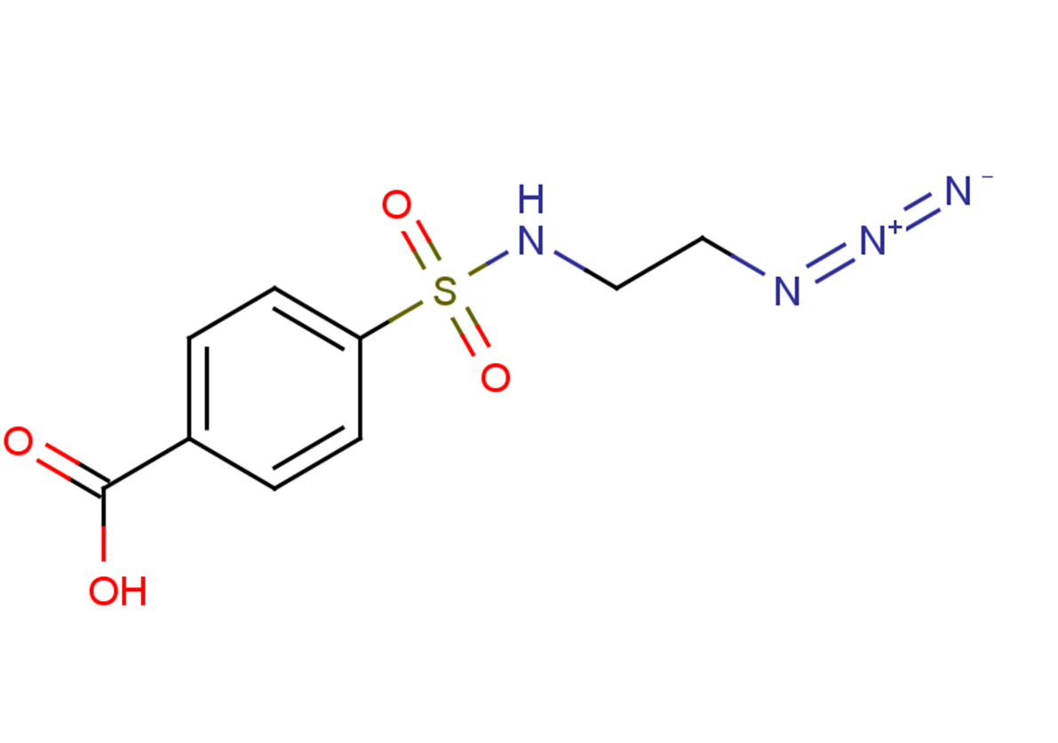 4-[(2-azidoethyl)sulfamoyl]benzoic acid
