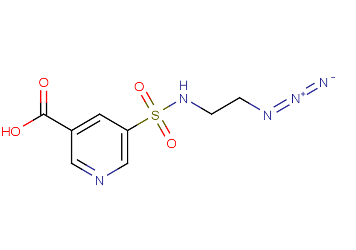 5-[(2-azidoethyl)sulfamoyl]pyridine-3-carboxylic acid