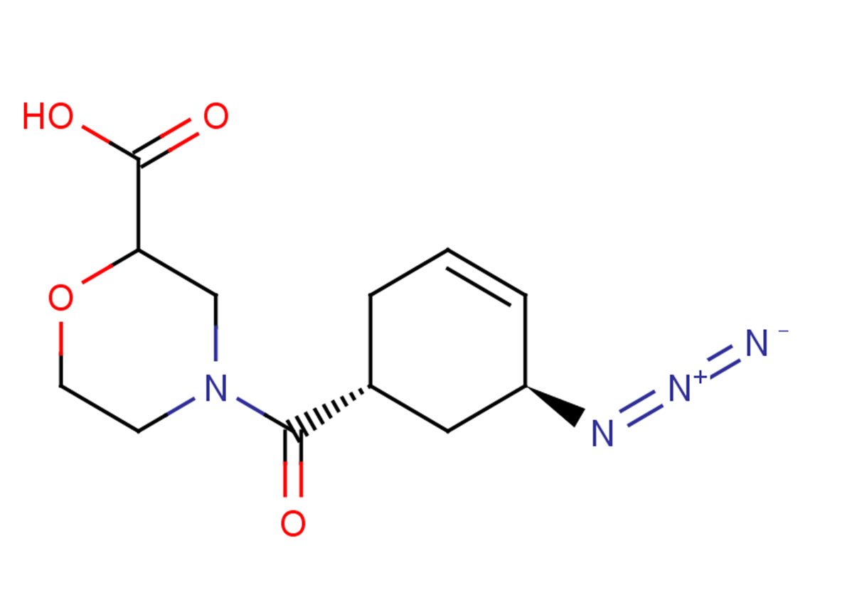 4-{[(1R,5S)-5-azidocyclohex-3-en-1-yl]carbonyl}morpholine-2-carboxylic acid