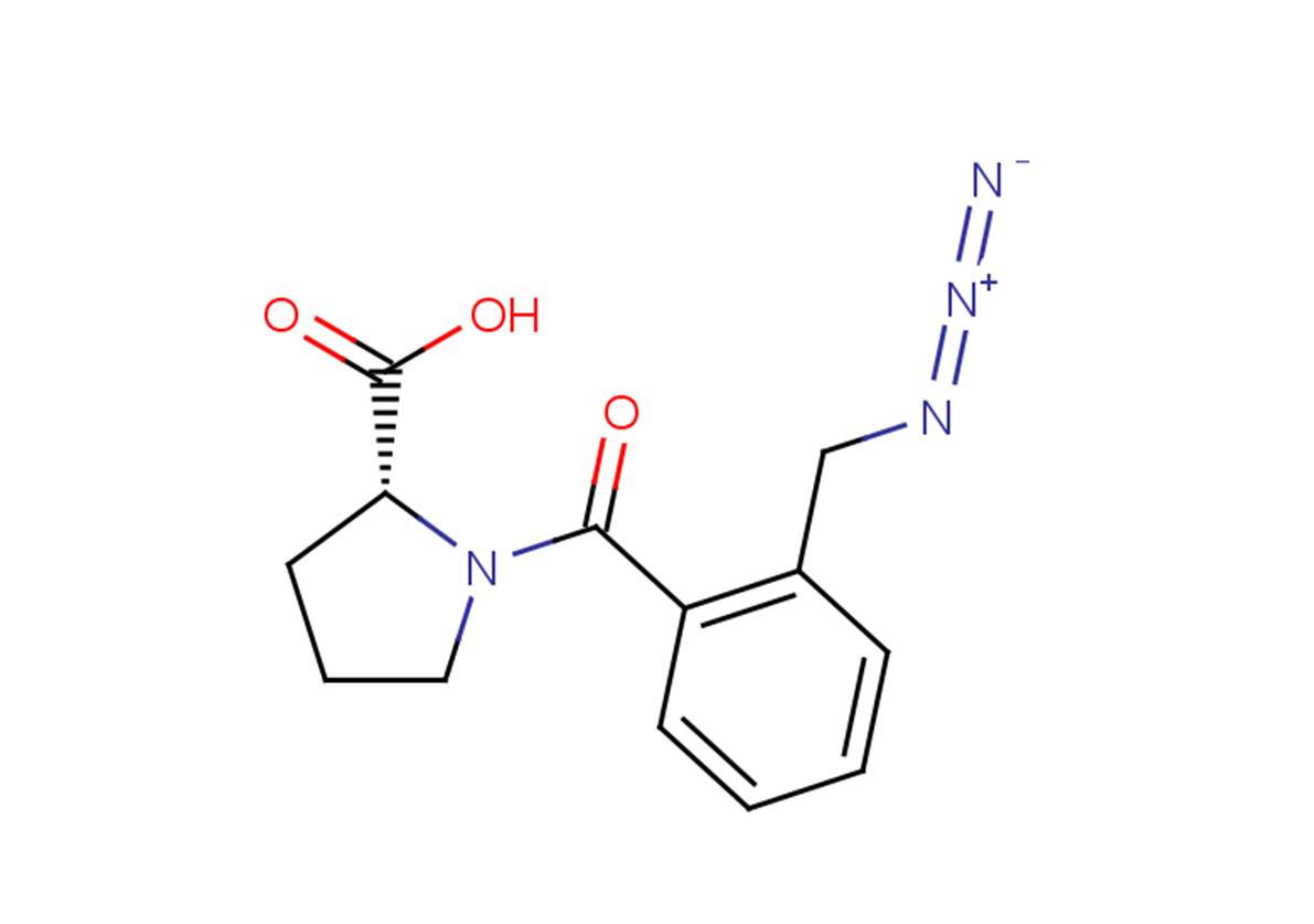 (2R)-1-{[2-(azidomethyl)phenyl]carbonyl}pyrrolidine-2-carboxylic acid