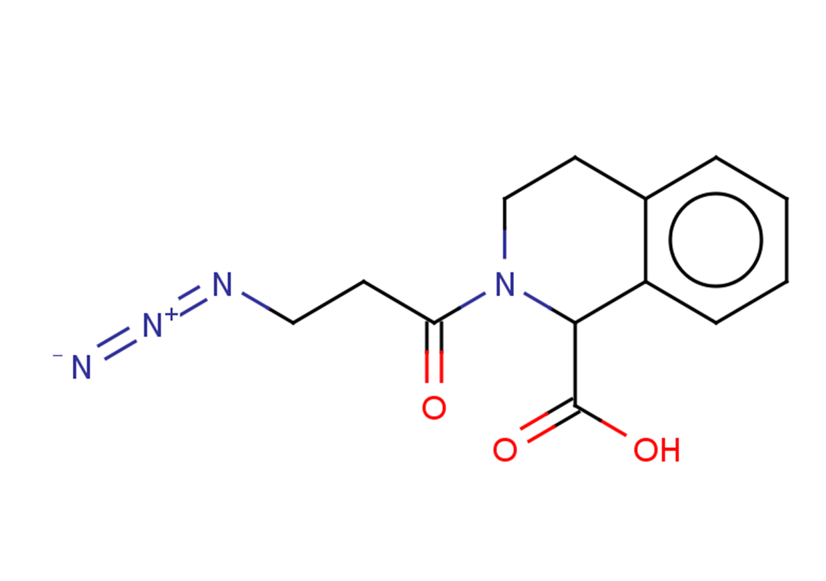2-(3-azidopropanoyl)-1,2,3,4-tetrahydroisoquinoline-1-carboxylic acid