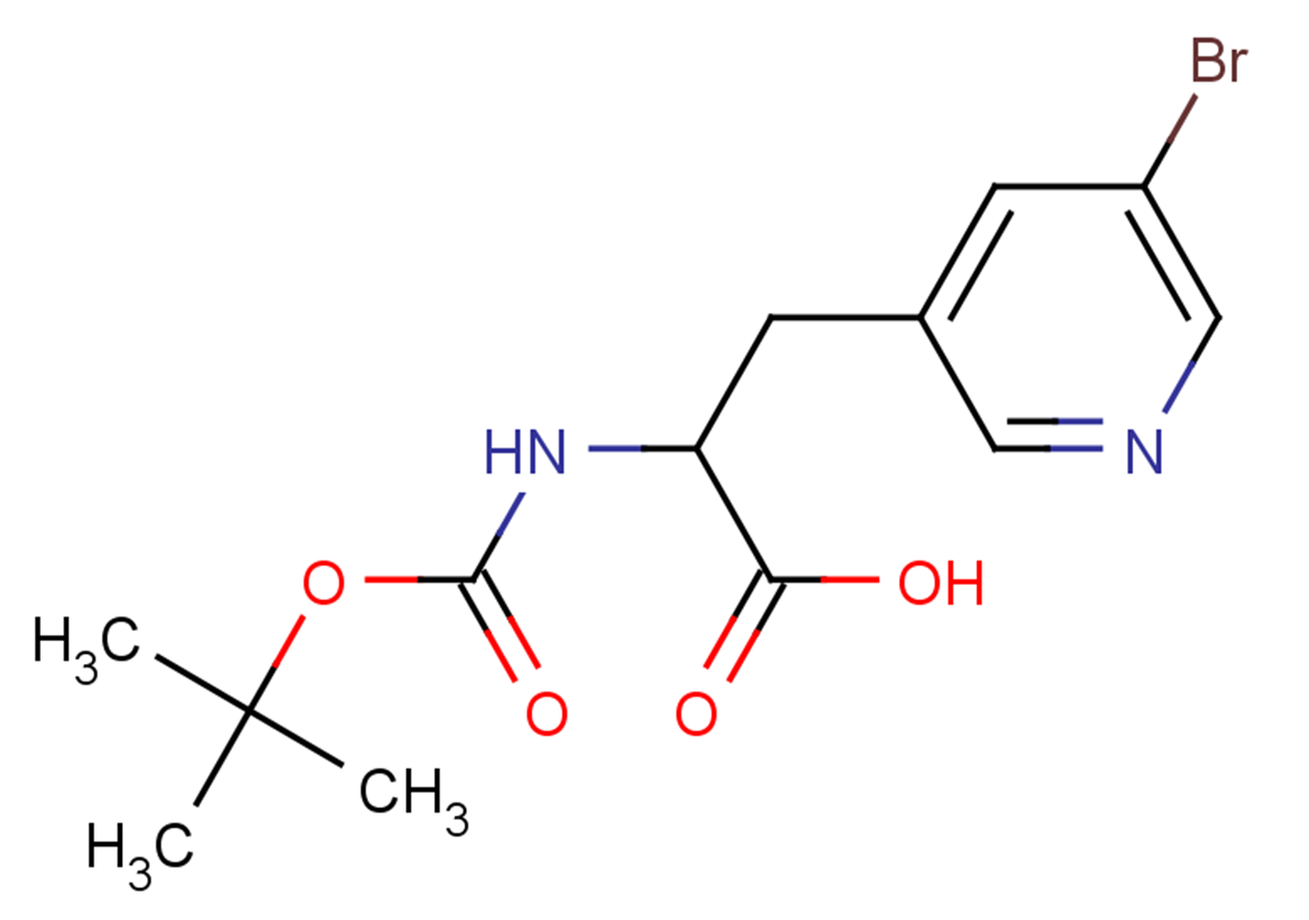 3-(5-bromopyridin-3-yl)-2-{[(tert-butoxy)carbonyl]amino}propanoic acid