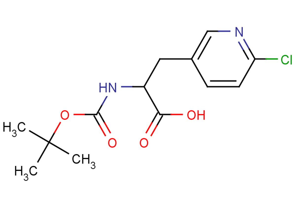 2-{[(tert-butoxy)carbonyl]amino}-3-(6-chloropyridin-3-yl)propanoic acid