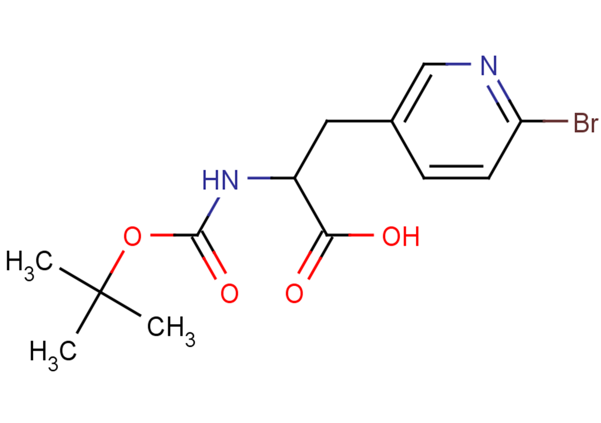 3-(6-bromopyridin-3-yl)-2-{[(tert-butoxy)carbonyl]amino}propanoic acid