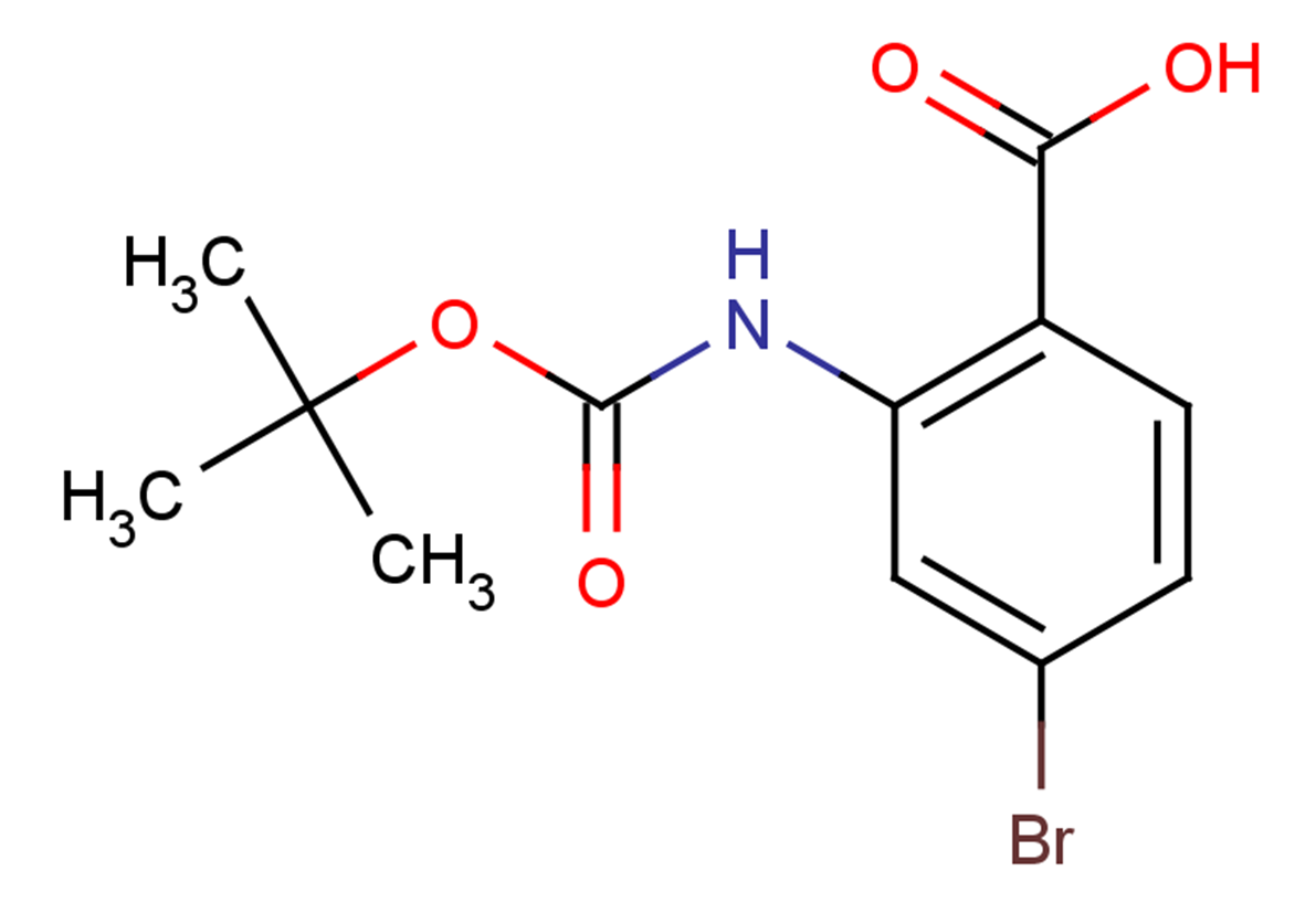 4-bromo-2-{[(tert-butoxy)carbonyl]amino}benzoic acid