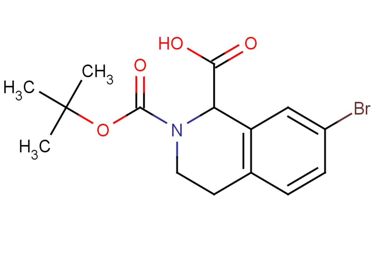 7-bromo-2-[(tert-butoxy)carbonyl]-1,2,3,4-tetrahydroisoquinoline-1-carboxylic acid