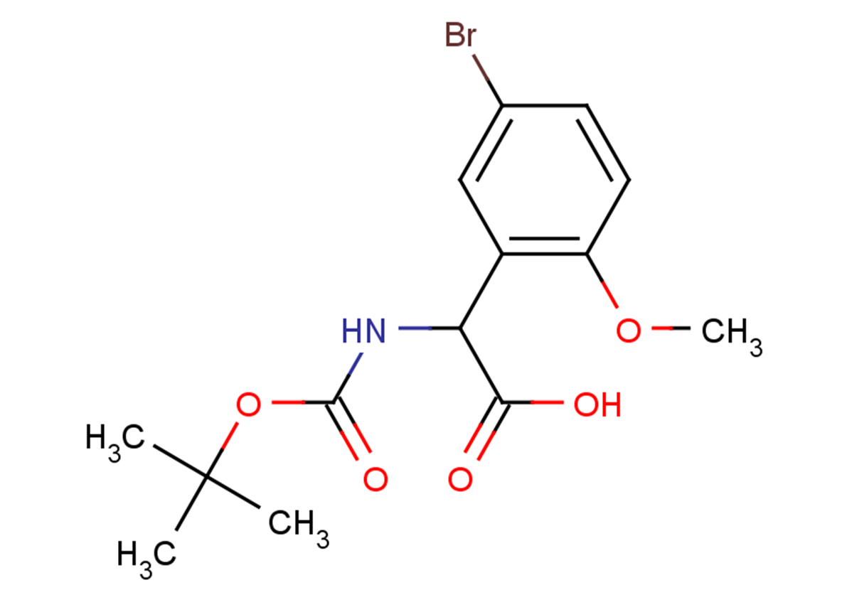 2-(5-bromo-2-methoxyphenyl)-2-{[(tert-butoxy)carbonyl]amino}acetic acid