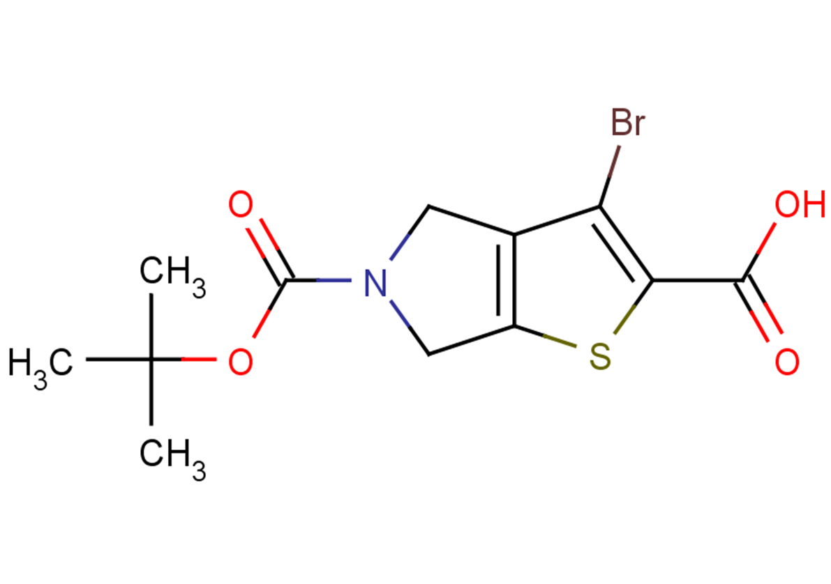 3-bromo-5-[(tert-butoxy)carbonyl]-4H,5H,6H-thieno[2,3-c]pyrrole-2-carboxylic acid